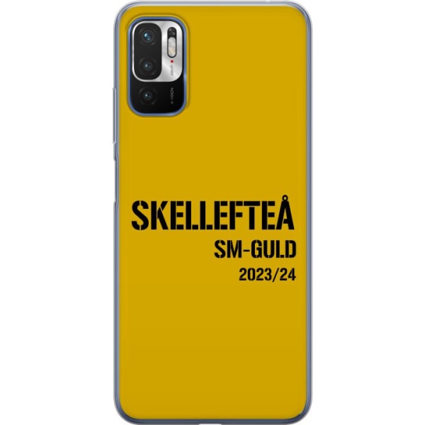 Xiaomi Redmi Note 10 5G Genomskinligt Skal Skellefteå SM GULD