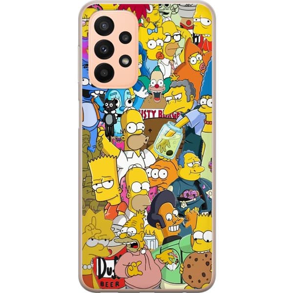 Kompatibelt Mobildeksel til Samsung Galaxy A23 Simpsons