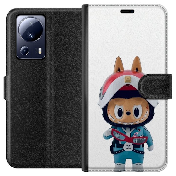 Xiaomi 13 Lite Lompakkokotelo How2work Labubu hirviöt x Ultra