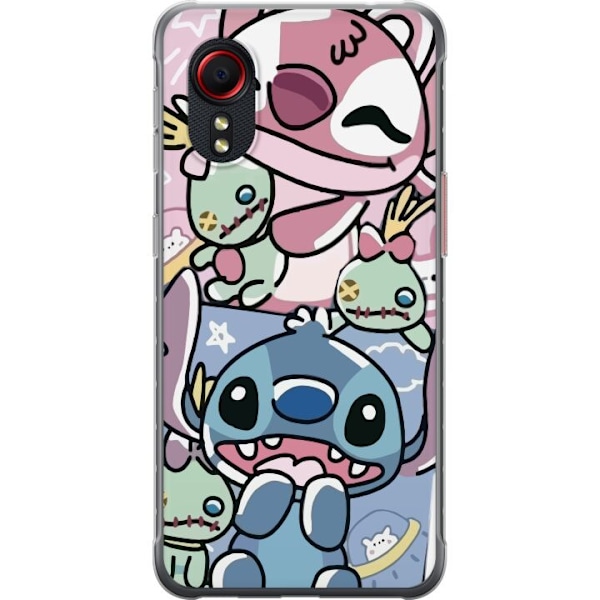 Samsung Galaxy Xcover 5 Genomskinligt Skal Stitch