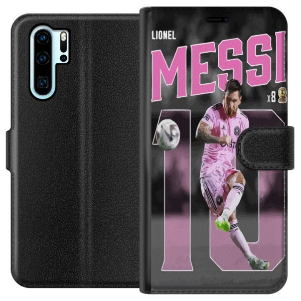 Huawei P30 Pro Tegnebogsetui Lionel Messi