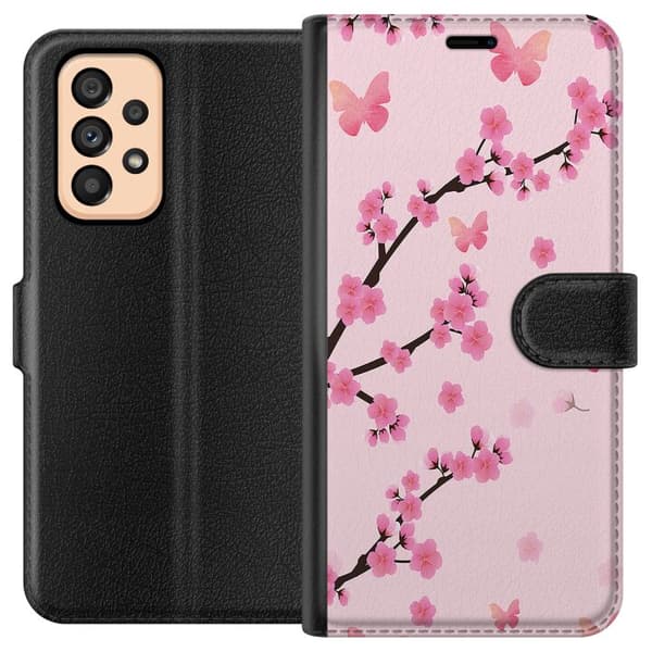 Kompatibelt Lommeboketui til Samsung Galaxy A53 5G Blomster