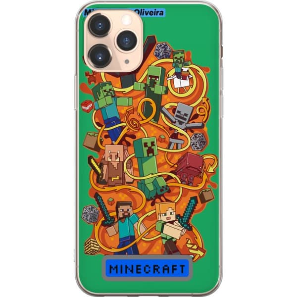 Kompatibelt Mobilskal till Apple iPhone 11 Pro Minecraft