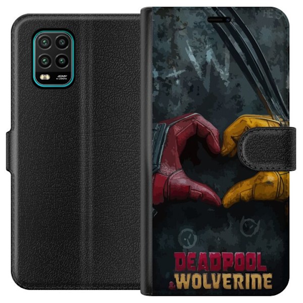 Xiaomi Mi 10 Lite 5G Lompakkokotelo Wolverine Deadpool