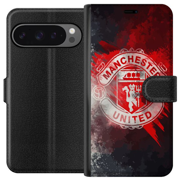 Google Pixel 9 Pro XL Lompakkokotelo Manchester United FC