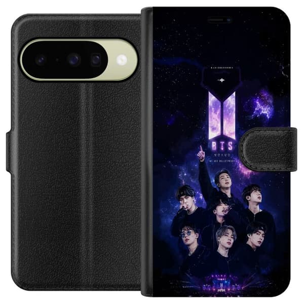 Yhteensopiva Lompakkokotelo Google Pixel 10 BTS lila