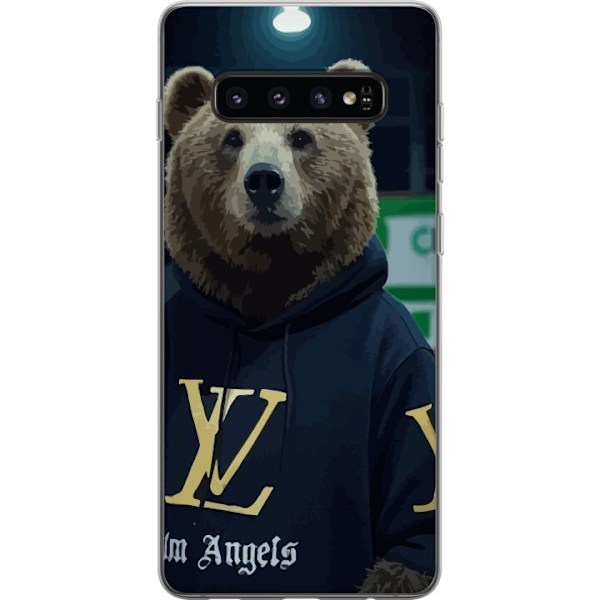 Samsung Galaxy S10 Gennemsigtig cover LV Björn Palm Angels