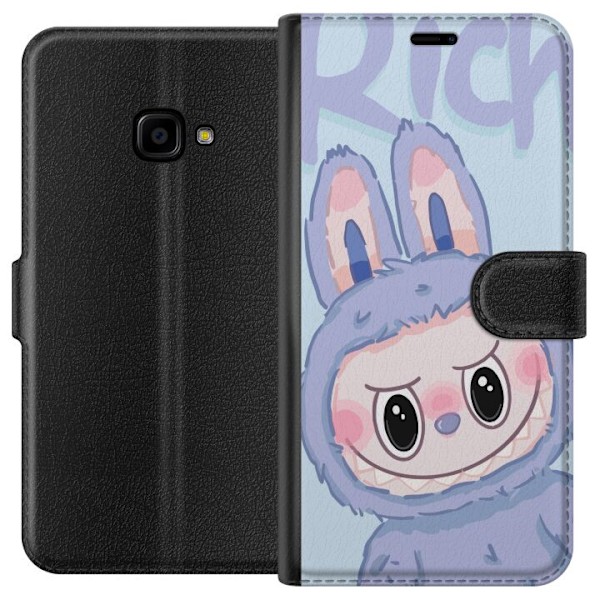 Samsung Galaxy Xcover 4 Lompakkokotelo Sininen Jänis Labubu