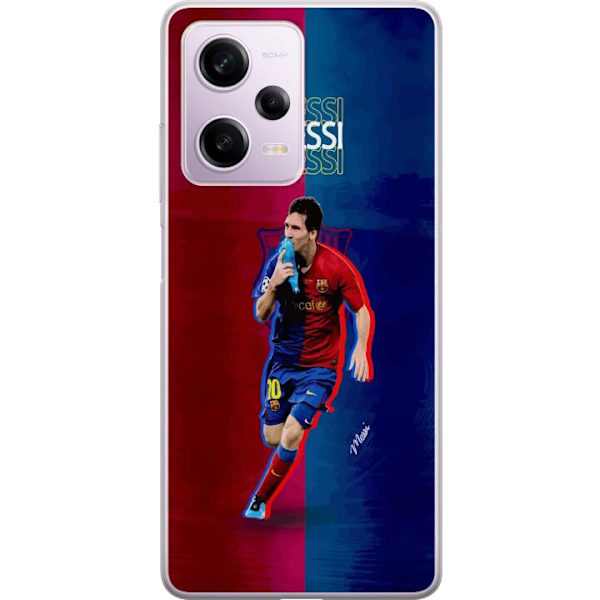 Xiaomi Redmi Note 12 Pro Läpinäkyvä kuori Messi