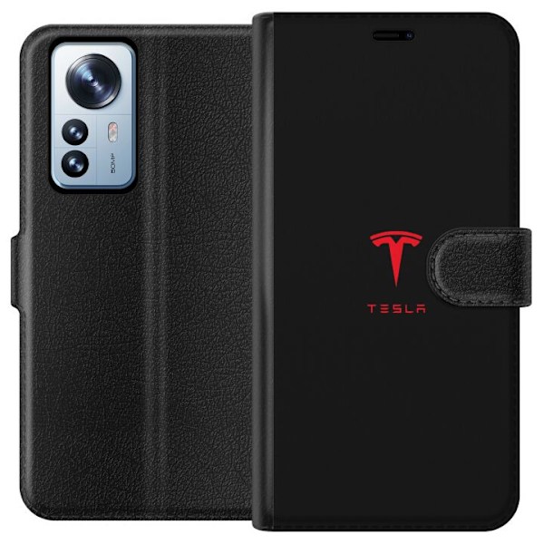 Xiaomi 12 Pro Lommeboketui Tesla