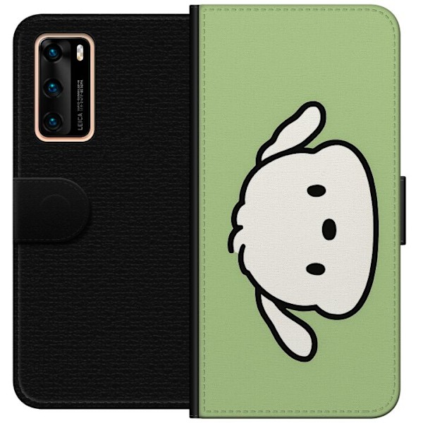 Huawei P40 Tegnebogsetui Snoopy Flip