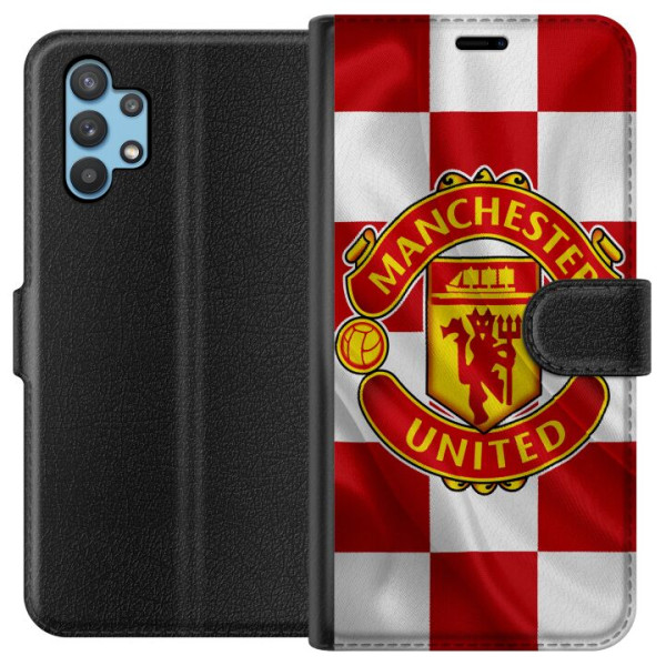 Samsung Galaxy A32 5G Tegnebogsetui Manchester United