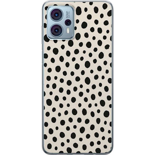 Motorola Moto G23 Läpinäkyvä kuori Dot Dance