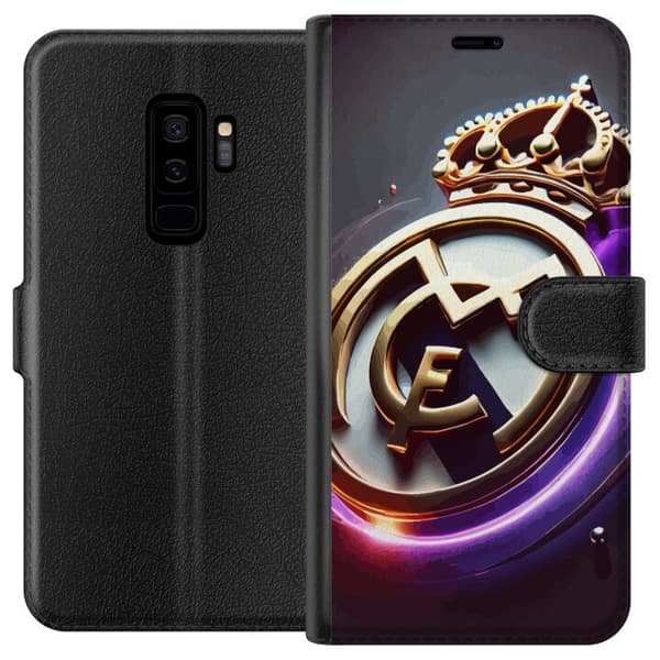 Kompatibelt Plånboksfodral till Samsung Galaxy S9+ Real Madrid CF