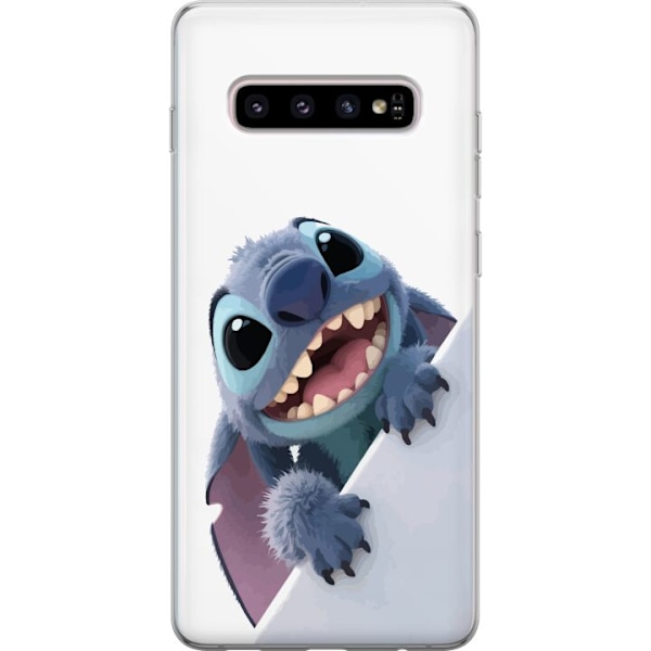 Samsung Galaxy S10+ Läpinäkyvä kuori Iloinen Ommel