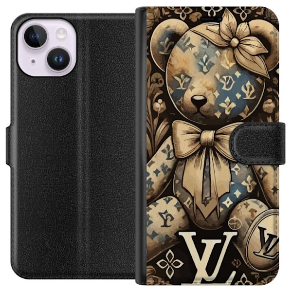 Apple iPhone 15 Plånboksfodral Teddy Vuitton