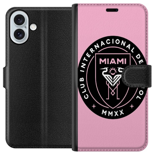 Apple iPhone 16 Plus Tegnebogsetui Inter Miami FC