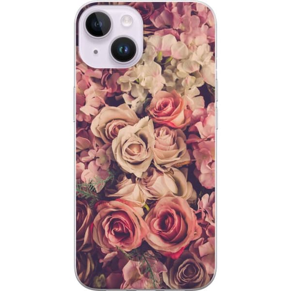 Kompatibelt Mobildeksel til Apple iPhone 14 Blomster