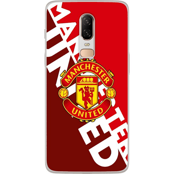 OnePlus 6 Genomskinligt Skal Manchester United