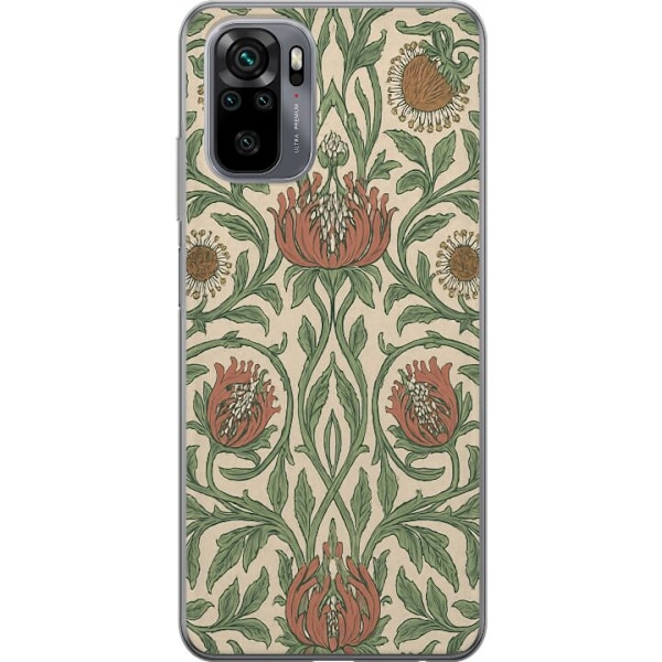 Xiaomi Redmi Note 10 Läpinäkyvä kuori Petali Yksityiskohdat