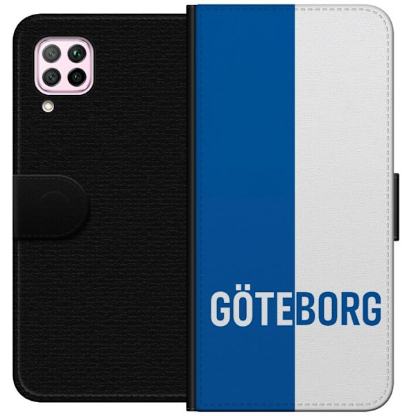 Huawei P40 lite Tegnebogsetui Göteborg - fodbold