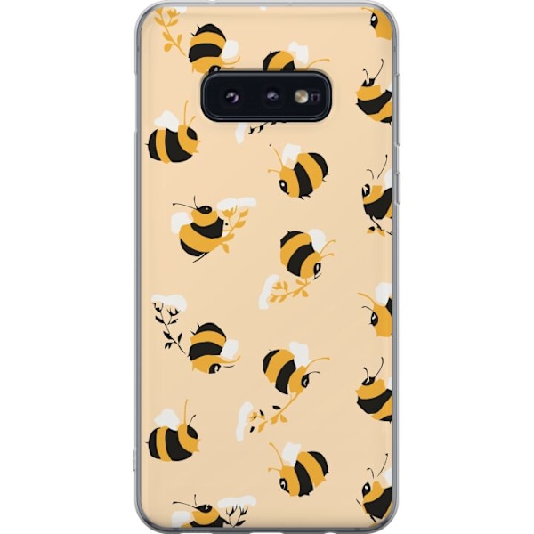 Samsung Galaxy S10e Läpinäkyvä kuori Mehiläiset
