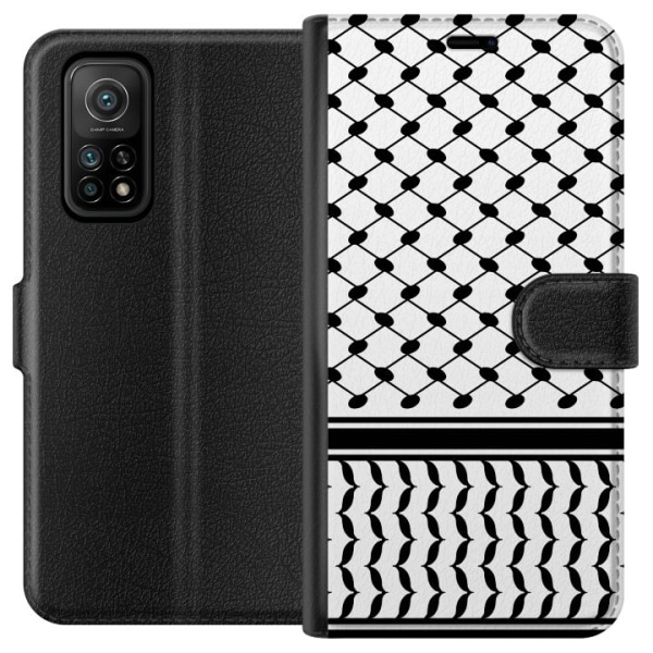 Xiaomi Mi 10T Pro 5G Plånboksfodral Keffiyeh mönster