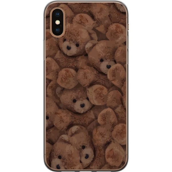 Apple iPhone XS Gjennomsiktig deksel Teddy