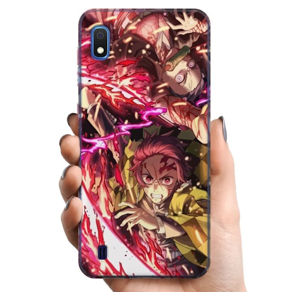 Samsung Galaxy A10 TPU Mobilskal Demon Slayer