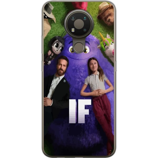 Nokia 3.4 Läpinäkyvä kuori IF: Låtsaskompisar