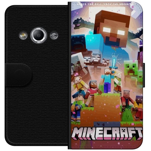 Samsung Galaxy Xcover 3 Plånboksfodral Minecraft