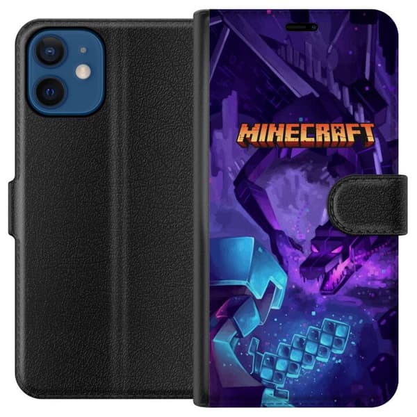 Yhteensopiva Lompakkokotelo Apple iPhone 12 mini Minecraft