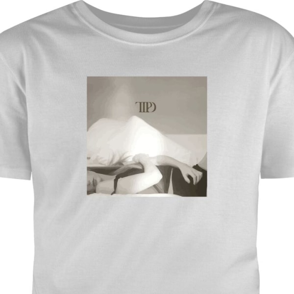 T-Shirt Taylor Swift - TTPD grå XL