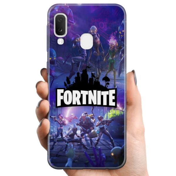 Samsung Galaxy A20e TPU Matkapuhelimen kuori Fortnite Gaming