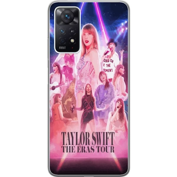 Xiaomi Redmi Note 11 Pro Gennemsigtig cover Taylor Swift