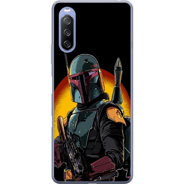 Sony Xperia 10 III Lite Gjennomsiktig deksel The Mandalorian