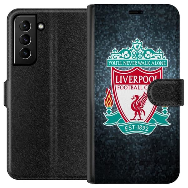 Kompatibel Tegnebogsetui til Samsung Galaxy S21+ 5G Liverpool