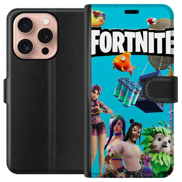 Apple iPhone 16 Pro Tegnebogsetui Fortnite