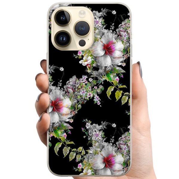 Apple iPhone 14 Pro Max TPU Mobildeksel Blomststjerne