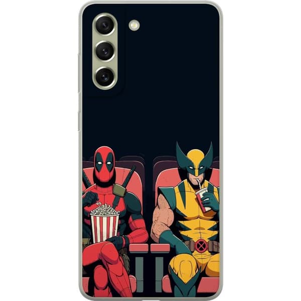 Kompatibel Mobilcover til Samsung Galaxy S21 FE 5G Deadpool & Wolverine