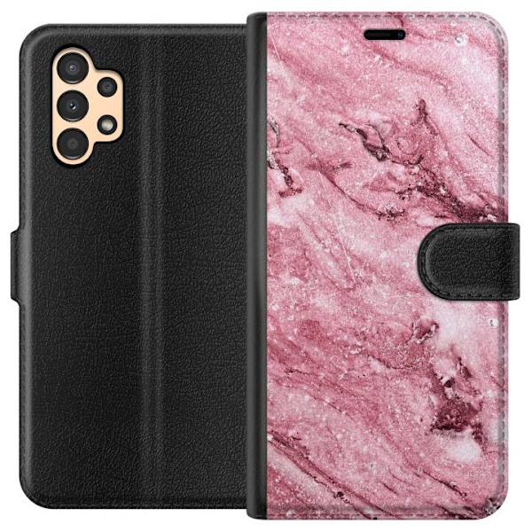 Samsung Galaxy A13 Lommeboketui Glitrer Marmor