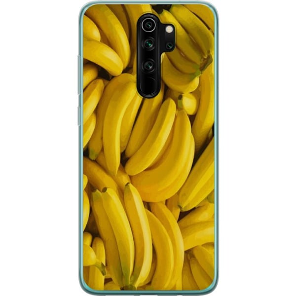 Xiaomi Redmi Note 8 Pro  Genomskinligt Skal Banana Pattern –