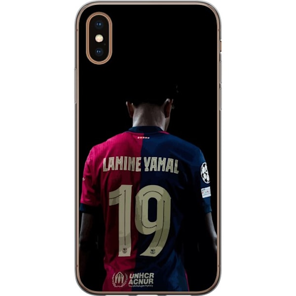 Apple iPhone XS Max Gjennomsiktig deksel Lamine Yamal