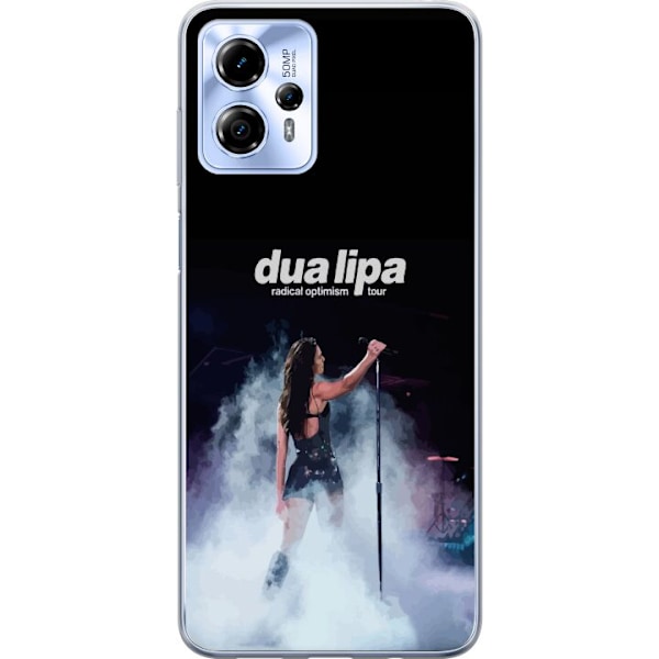 Motorola Moto G13 Gennemsigtig cover Dua Lipa – Signature Looks & Vibes