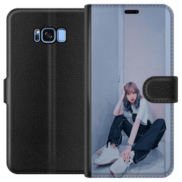 Samsung Galaxy S8 Plånboksfodral Lisa from Blackpink – K-pop Style Icon