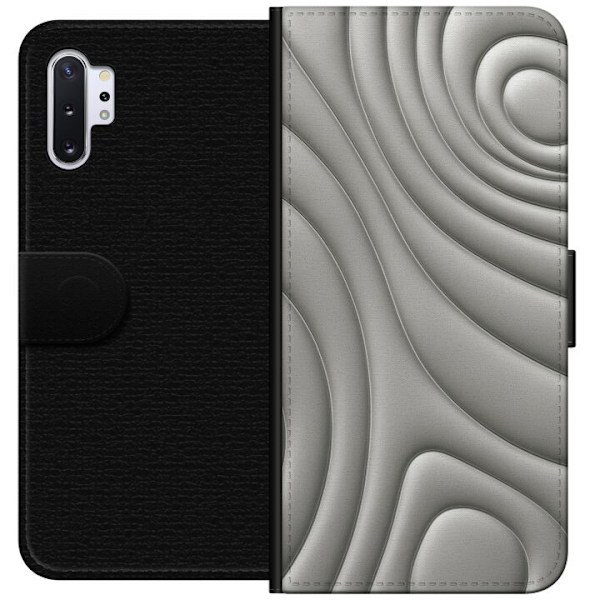Samsung Galaxy Note10+ Lompakkokotelo Hopea-aallot