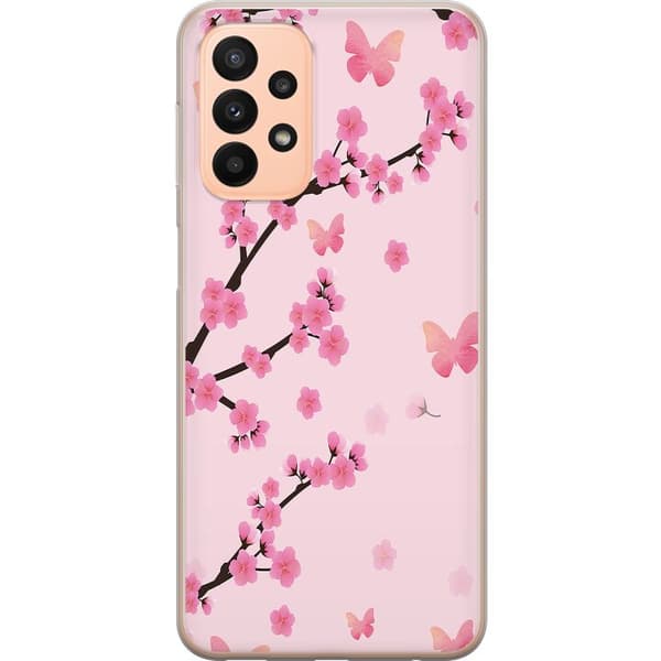Kompatibelt Mobildeksel til Samsung Galaxy A23 Blomster