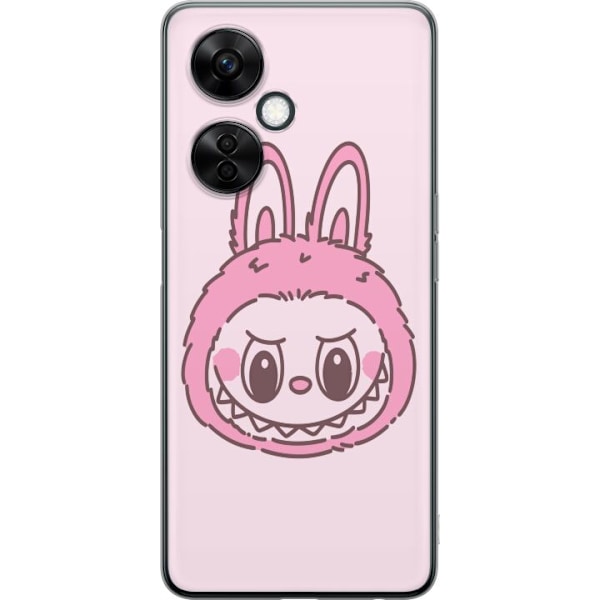 OnePlus Nord CE3 Genomskinligt Skal Labubu Zodiac Bunny Edition
