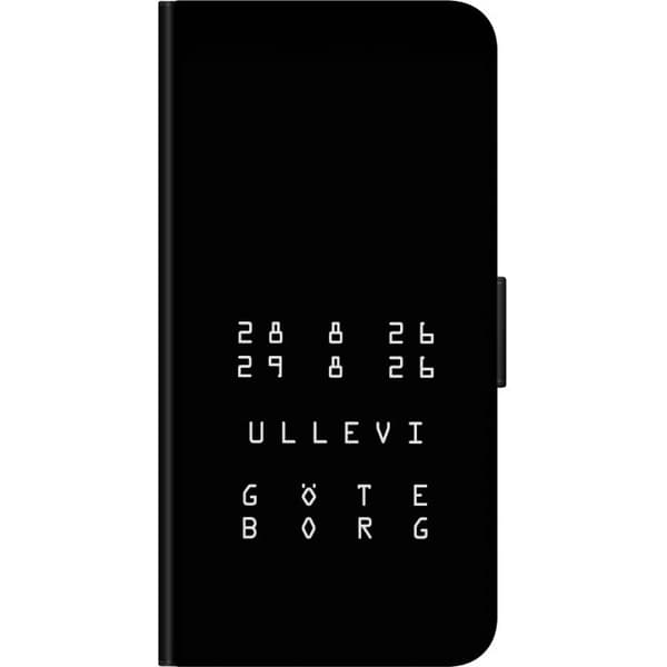 Kompatibelt Lommeboketui til Xiaomi Redmi Note 9 Pro Ullevi Göteborg 2026 hvit