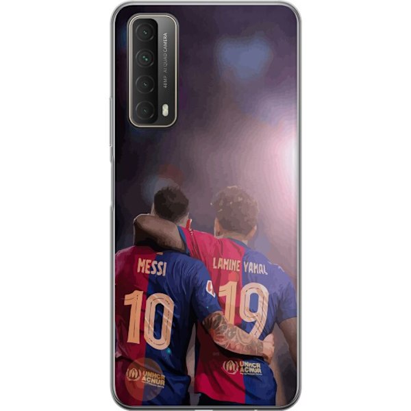 Huawei P smart 2021 Läpinäkyvä kuori Lamine Yamal VS Messi